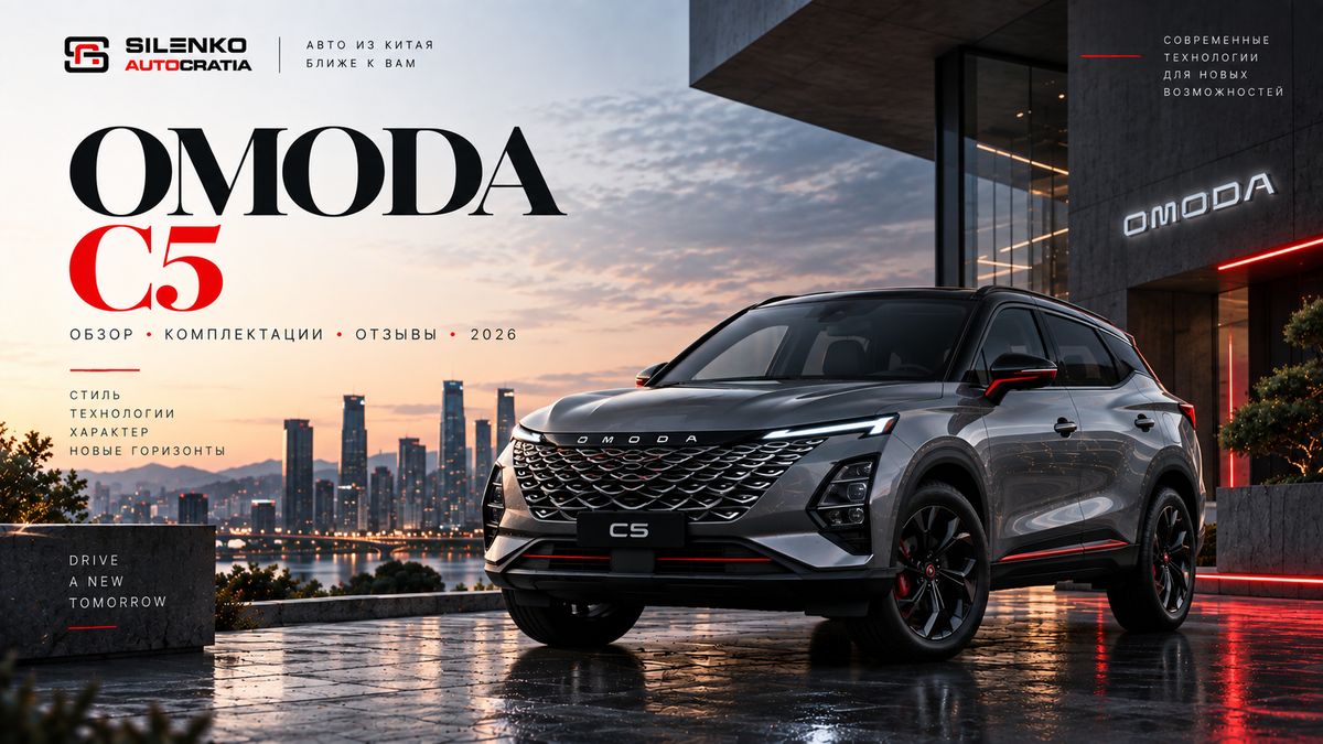Omoda C5: обзор, комплектации и отзывы владельцев 2026